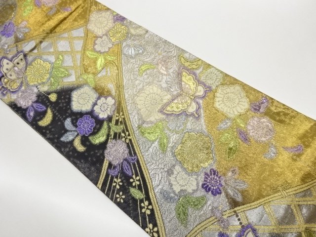Japanese Kimono / Fukuro Obi Silk